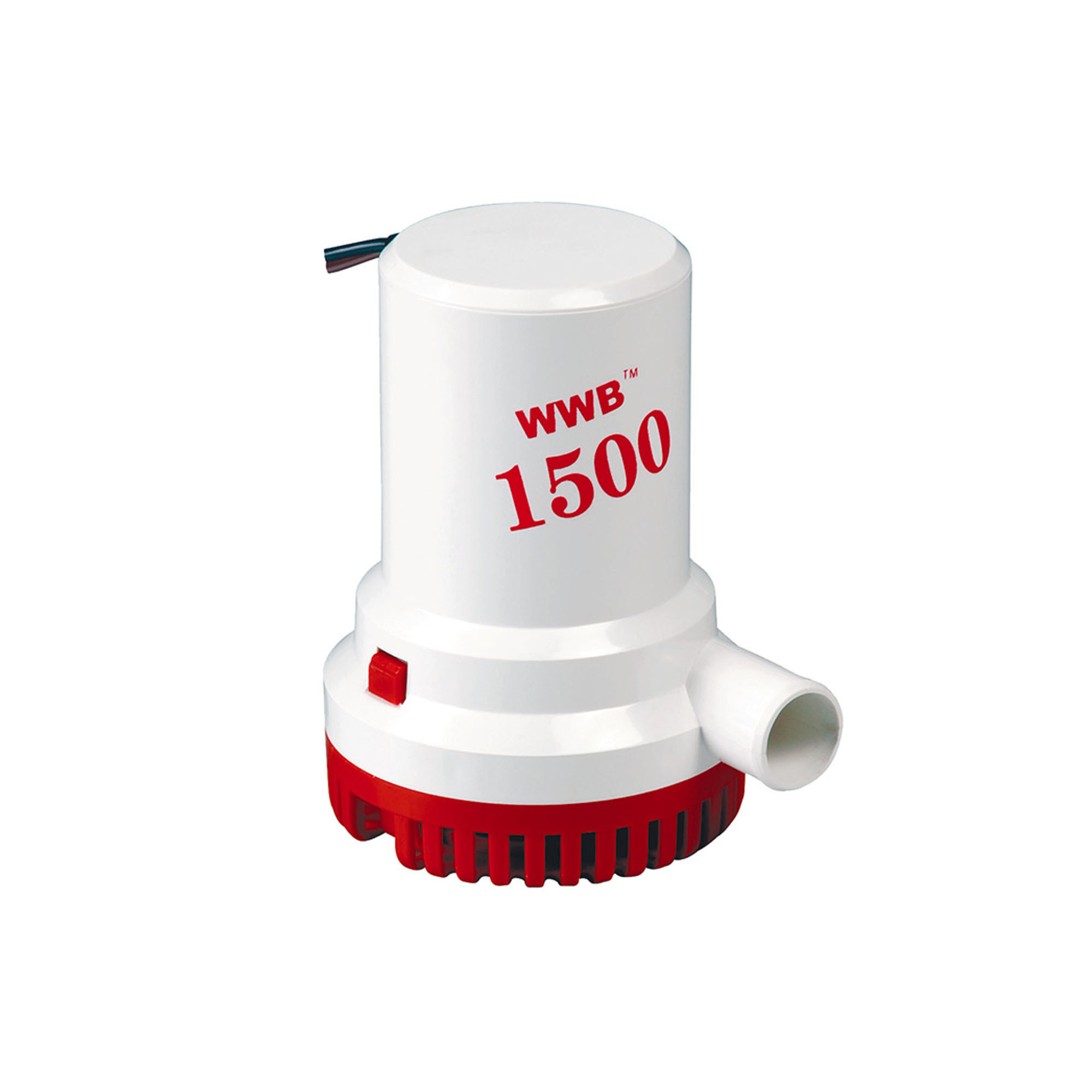 Gol Pumps 1500 GPH, 12V-DC, Max. Flow 1500 GPH, Port Size 1 in, Volts 12 DC, Model# WWB-06207